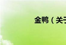 金鸭（关于金鸭的介绍）