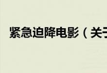 紧急迫降电影（关于紧急迫降电影的介绍）