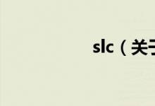 slc（关于slc的介绍）