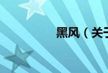 黑风（关于黑风的介绍）