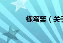 栋笃笑（关于栋笃笑的介绍）