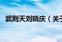 武则天刘晓庆（关于武则天刘晓庆的介绍）