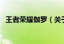 王者荣耀伽罗（关于王者荣耀伽罗的介绍）