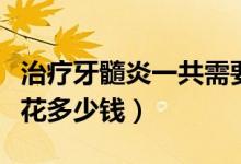 治疗牙髓炎一共需要多少钱（治疗牙髓炎需要花多少钱）
