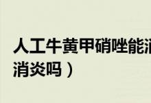 人工牛黄甲硝唑能消炎吗（人工牛黄甲硝唑能消炎吗）