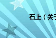石上（关于石上的介绍）