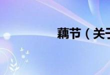 藕节（关于藕节的介绍）