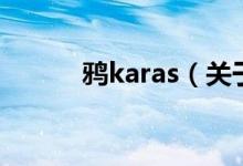 鸦karas（关于鸦karas的介绍）