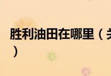 胜利油田在哪里（关于胜利油田在哪里的介绍）