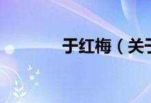 于红梅（关于于红梅的介绍）