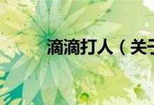 滴滴打人（关于滴滴打人的介绍）