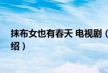 抹布女也有春天 电视剧（关于抹布女也有春天 电视剧的介绍）