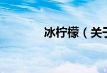 冰柠檬（关于冰柠檬的介绍）