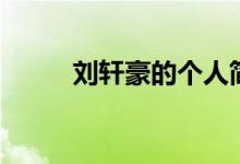 刘轩豪的个人简介（有什么作品）