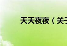 天天夜夜（关于天天夜夜的介绍）