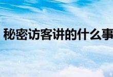 秘密访客讲的什么事情（秘密访客主要内容）