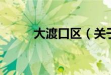 大渡口区（关于大渡口区的介绍）