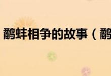 鹬蚌相争的故事（鹬蚌相争的故事讲了什么）