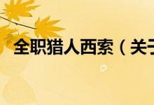 全职猎人西索（关于全职猎人西索的介绍）