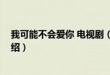 我可能不会爱你 电视剧（关于我可能不会爱你 电视剧的介绍）