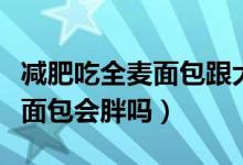 减肥吃全麦面包跟大米饭哪个好（减肥吃全麦面包会胖吗）