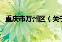 重庆市万州区（关于重庆市万州区的介绍）