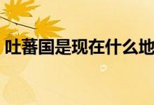 吐蕃国是现在什么地方（吐蕃国位于现在哪）