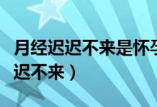 月经迟迟不来是怀孕了吗（少女为什么月经迟迟不来）