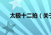 太极十二拍（关于太极十二拍的介绍）