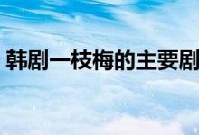 韩剧一枝梅的主要剧情（讲述的是什么故事）