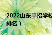 2022山东单招学校有哪些（最好的大专院校排名）