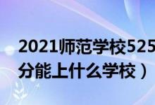 2021师范学校525分（2022机器人工程520分能上什么学校）