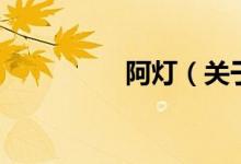 阿灯（关于阿灯的介绍）