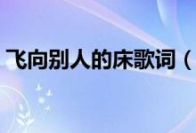 飞向别人的床歌词（飞向别人的床歌曲介绍）