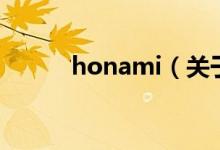 honami（关于honami的介绍）