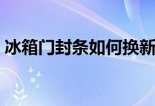 冰箱门封条如何换新（冰箱门封条怎样换新）