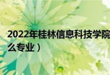 2022年桂林信息科技学院招生计划及招生人数（各省都招什么专业）