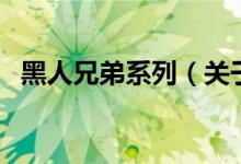 黑人兄弟系列（关于黑人兄弟系列的介绍）