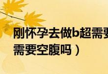 刚怀孕去做b超需要空腹吗（刚怀孕去做b超需要空腹吗）