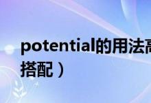 potential的用法高中（potential的用法和搭配）