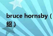 bruce hornsby（关于bruce hornsby的介绍）