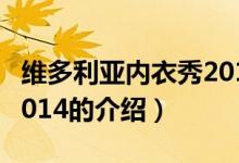 维多利亚内衣秀2014（关于维多利亚内衣秀2014的介绍）