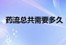 药流总共需要多久(药流总共需要多少钱)