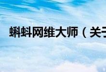 蝌蚪网维大师（关于蝌蚪网维大师的介绍）