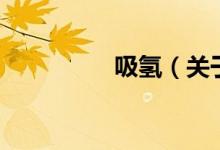 吸氢（关于吸氢的介绍）