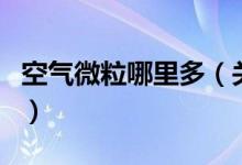 空气微粒哪里多（关于空气微粒哪里多的介绍）