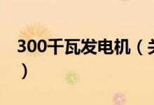 300千瓦发电机（关于300千瓦发电机的介绍）