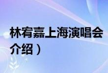 林宥嘉上海演唱会（关于林宥嘉上海演唱会的介绍）