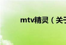 mtv精灵（关于mtv精灵的介绍）