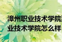 漳州职业技术学院到底好不好（2022漳州职业技术学院怎么样）